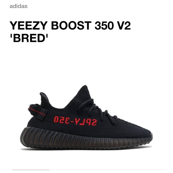 Yeezy Other - Yeezy 350 bred adult size 6.5